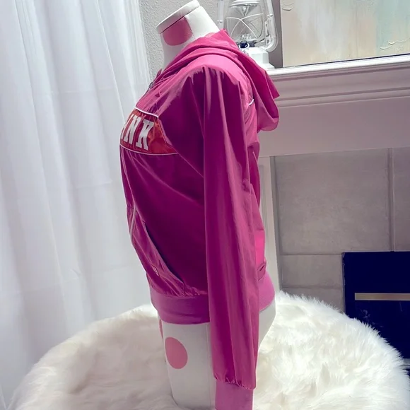 Victoria’s Secret PINK Vintage Team PINK Jacket Like New Excellent Condi… - Picture 8 of 10